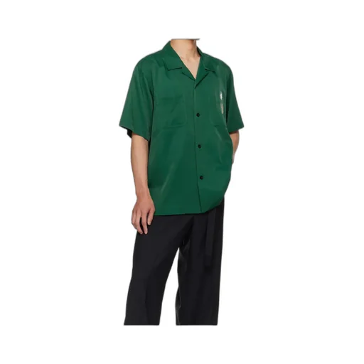 Lapel Short-Sleeved Shirt