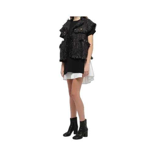 Tweed Fringed Gilet