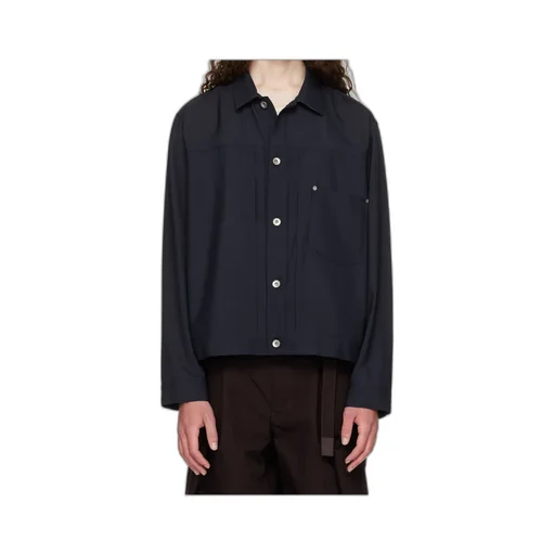 Pleated Pocket Jacket