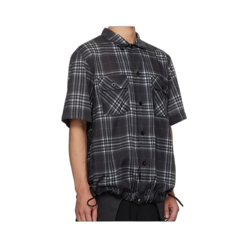 Lapel Short-Sleeved Shirt