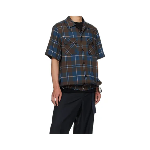 Lapel Short-Sleeved Shirt