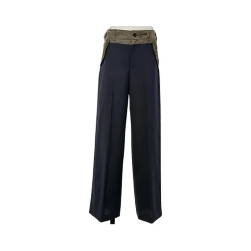 Panelled Trousers