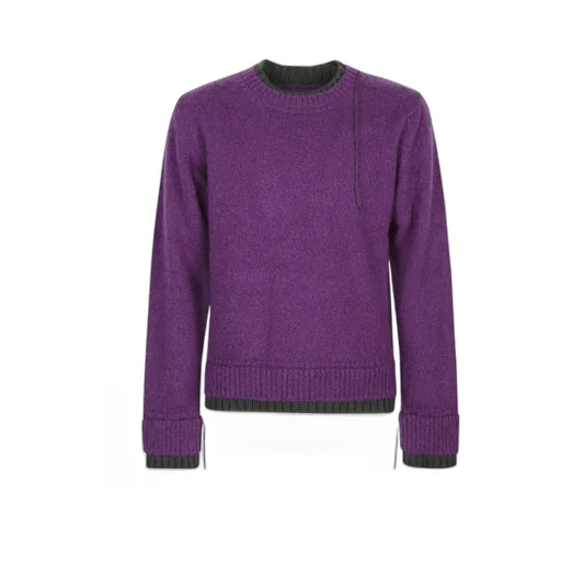 Double-Layered Ribbed Sweater