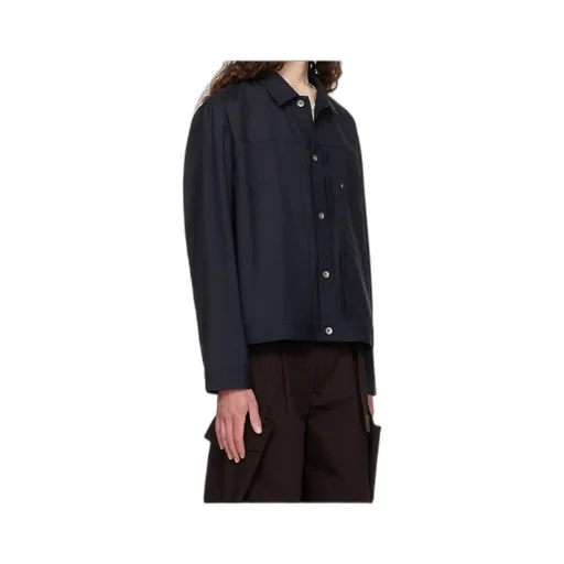 Pleated Pocket Jacket