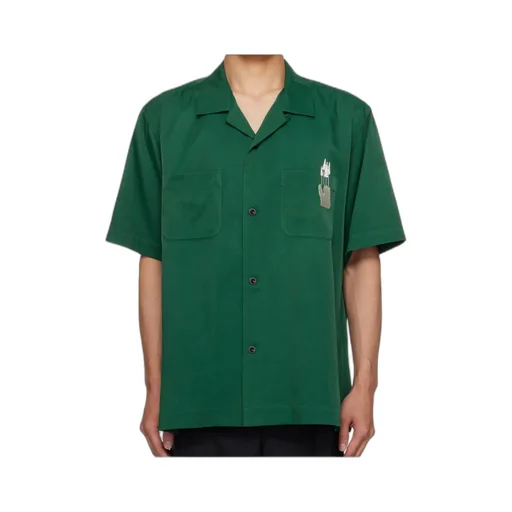 Lapel Short-Sleeved Shirt