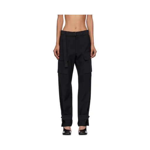 Belted Cargo Trousers