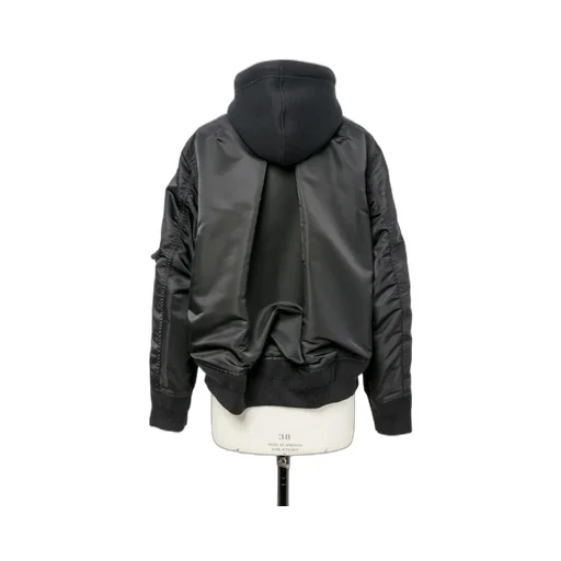 Sponge X Nylon Twill Hoodie