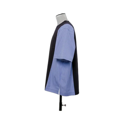 Poplin X Cotton Jersey T-Shirt