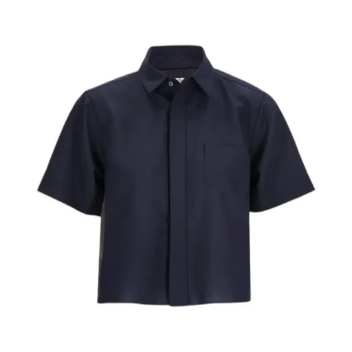 Panelled Short-Sleeve Shirt
