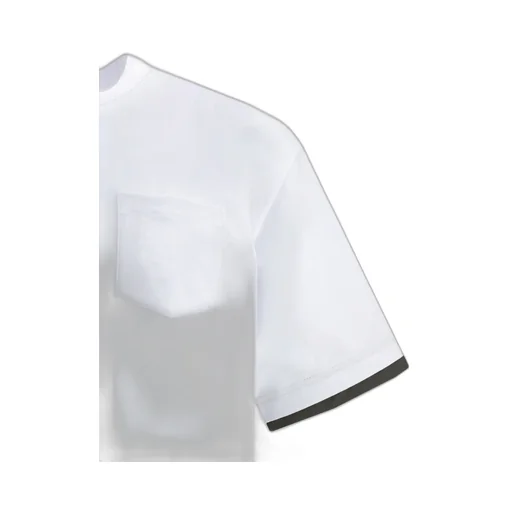 Pocket-Trimmed Jersey T-Shirt