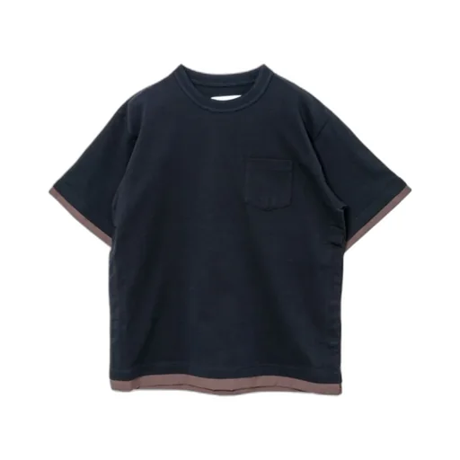 Double-Layered T-Shirt With Pocket