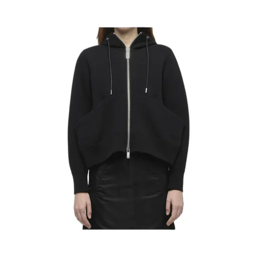 Sponge Zip-Front Kangaroo-Pocket Hoodie