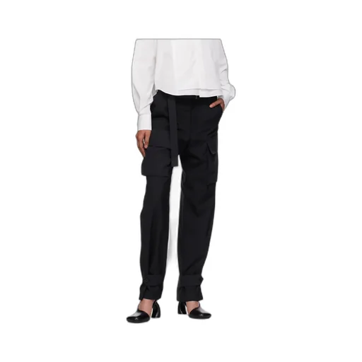 Belted Cargo Trousers