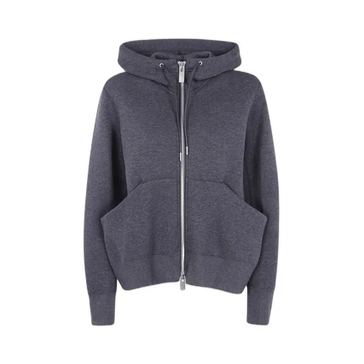 Sponge Hooded Zip-Up Sweatshirt