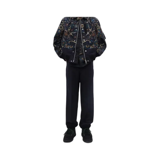 Pleated Belted Trousers