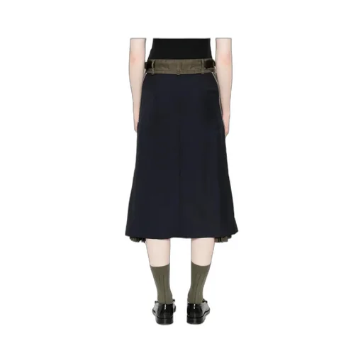 Pleated Detail Skirt