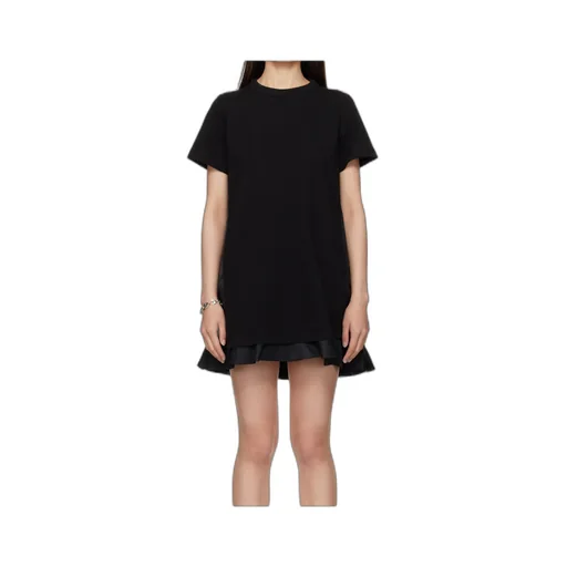 Pocket Ruffled Mini Day Dress