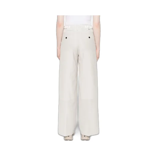 Adjustable-Waist Flap-Pocket Trousers