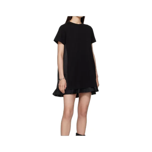 Pocket Ruffled Mini Day Dress