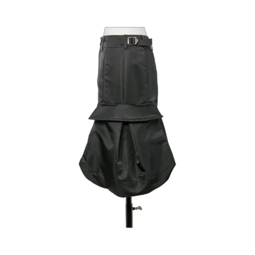 Cargo-Pocket Straight Skirt