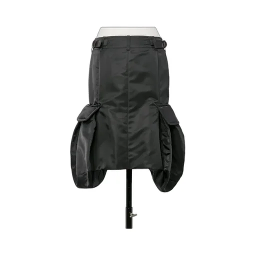 Cargo-Pocket Straight Skirt