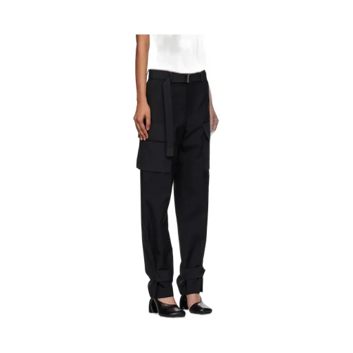 Belted Cargo Trousers