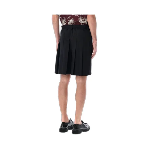 Belted Pleated Shorts