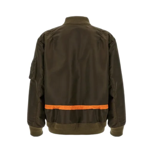 Drawstring-Waist Bomber Jacket