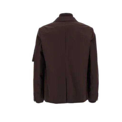 Zip-Detail Blazer
