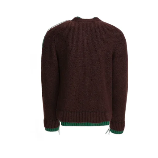 Layered Effect Knitted Cardigan
