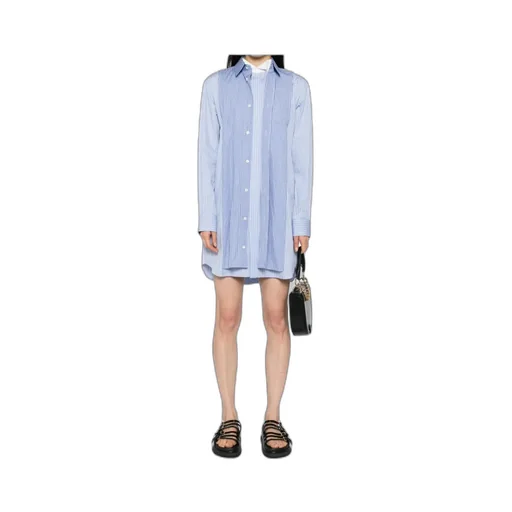 Striped Shirt Dress