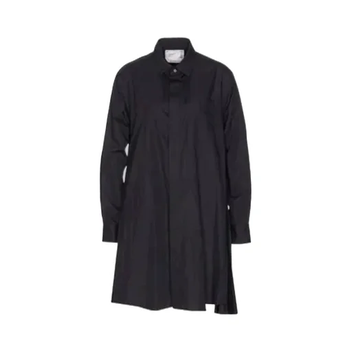 Button-Down Mini Shirt Dress