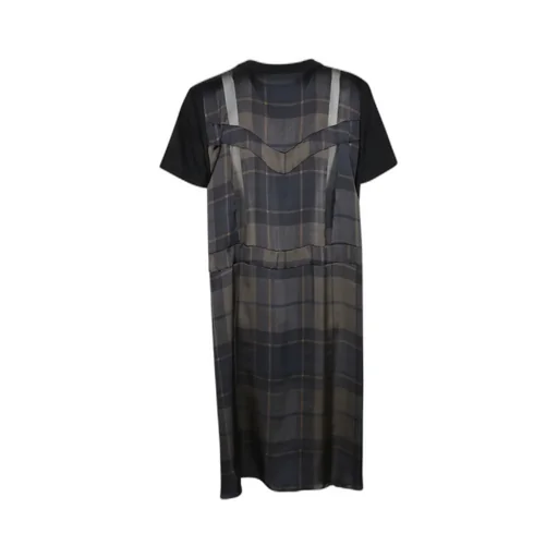 Panelled Mini Dress