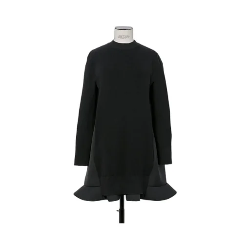 Suiting Mix Knit Dress
