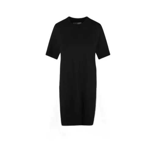 Poplin Stripe-Detail Dress