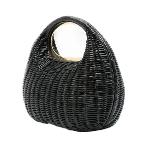 Woven Detail Tote Bag