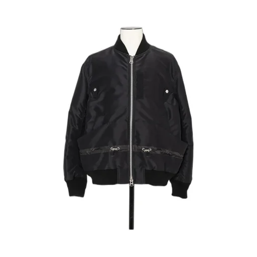 Zip-Up Bomber Jacket