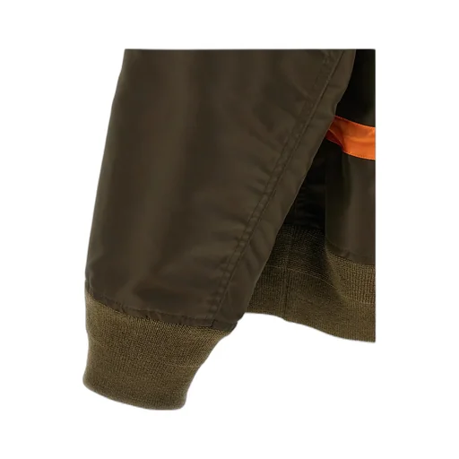 Drawstring-Waist Bomber Jacket
