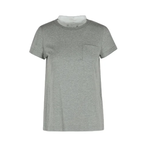 Poplin Jersey T-Shirt