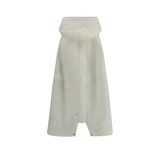 Drawstring Hem Hooded Vest