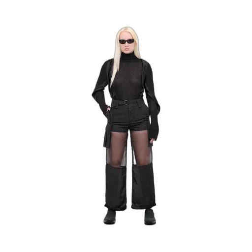 Casual Pants With Belt Loops