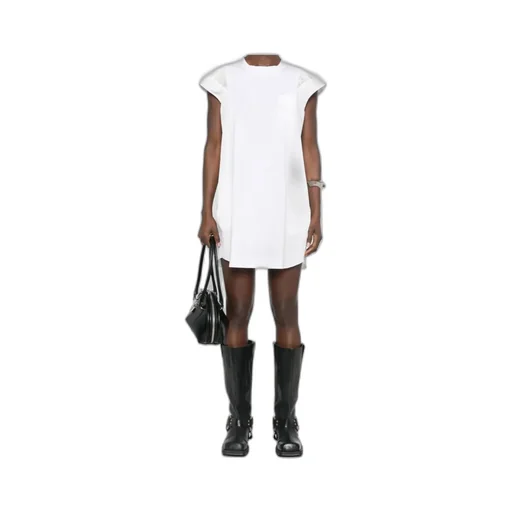 Layer-Detail Mini Dress