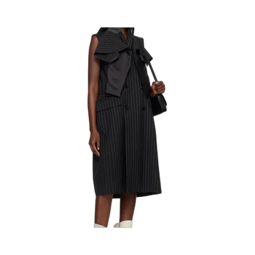 Wool Silk Suiting Dress