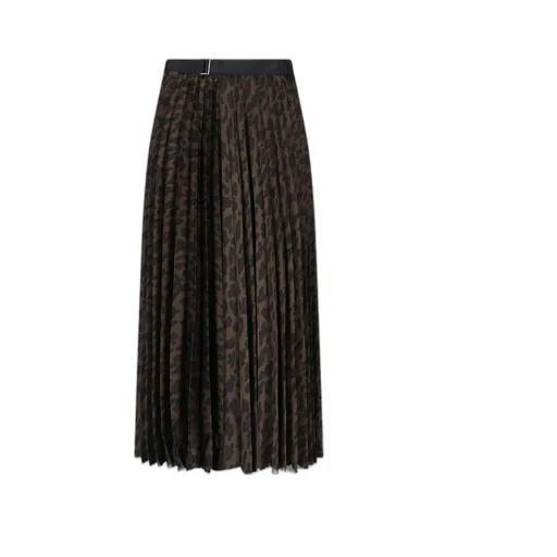 Leopard Print Skirt