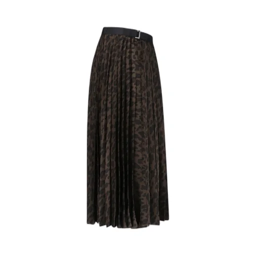 Leopard Print Skirt