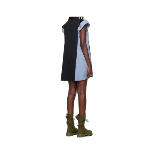 Stripe Detailed Mini Dress