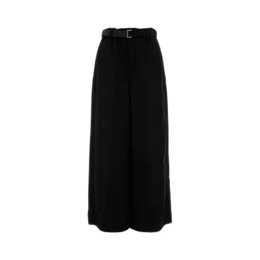 Wool Palazzo Pants
