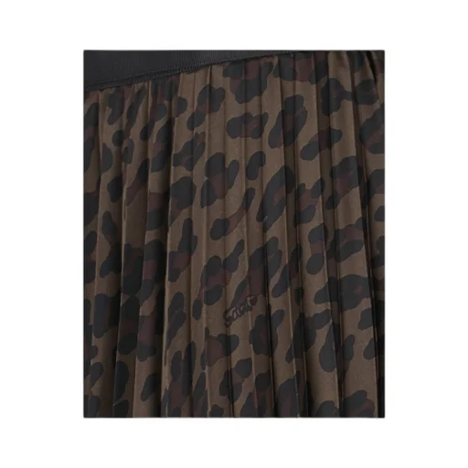 Leopard Print Skirt