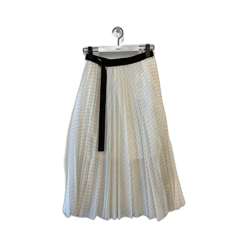 Pleated Midi Skirt