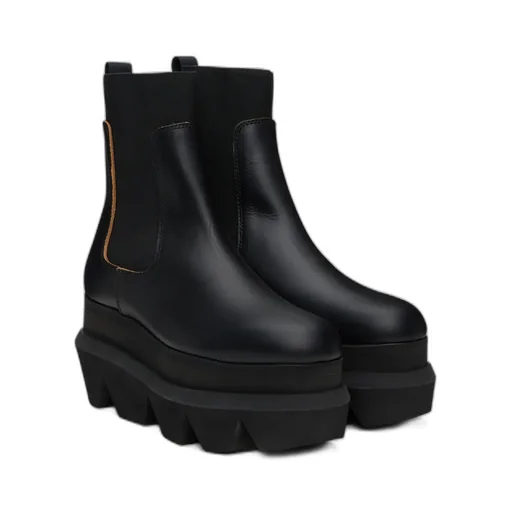 80Mm Chelsea Leather Boots